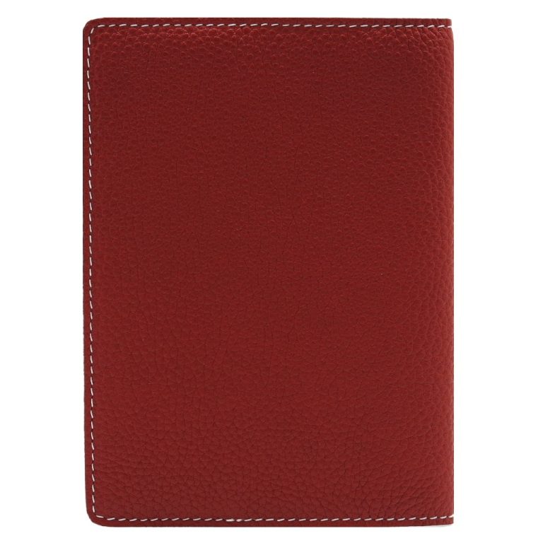 Бордовая кожаная обложка для паспорта NERI KARRA 0140 05.05/12