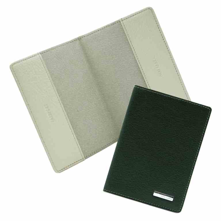Зеленая кожаная обложка для паспорта NERI KARRA 0140 05.06/04Фото 20720-01.jpg