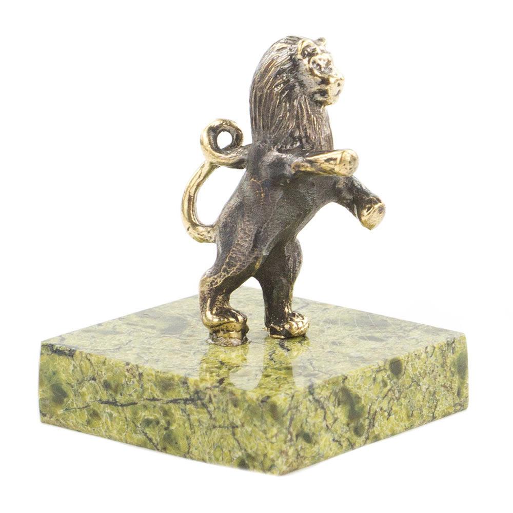 Бронзовая статуэтка Лев на 2-лапах