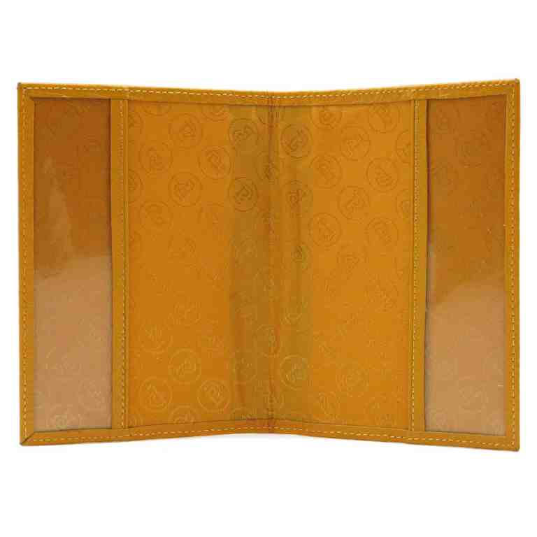 Желтая кожаная обложка для паспорта BUTUN 147-004 008