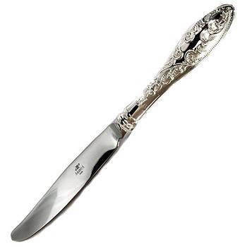 Серебряный столовый нож Морозко
