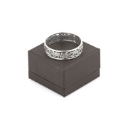 Серебряное кольцо для салфеток Модерн