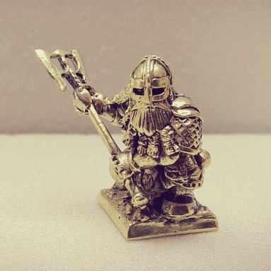 Бронзовая статуэтка Дворф Бродекс (серия гномы)Фото 22144-02.jpg