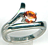Серебряное кольцо HSR 152 (Куб. Циркон) (снято с производства)