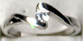 Серебряное кольцо HSR 197 (Куб. Циркон) (снято с производства)