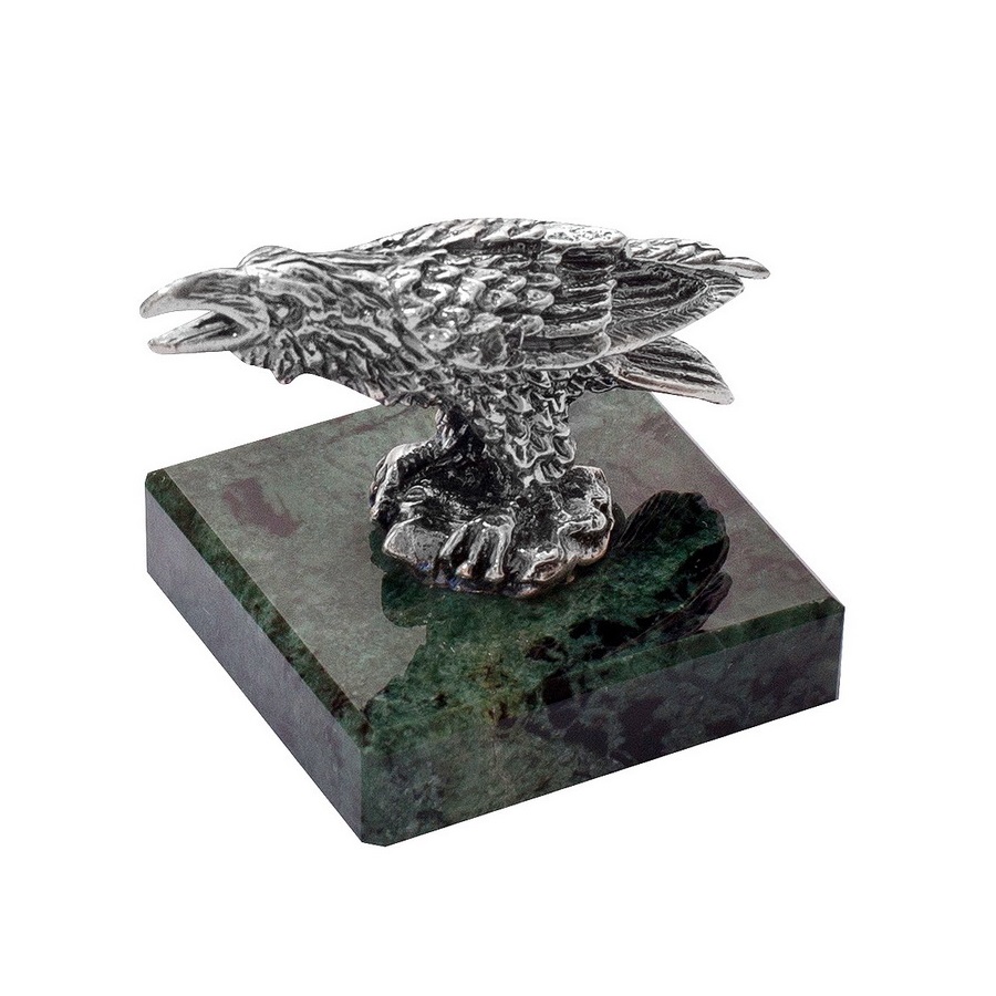 Серебряная статуэка Ворон