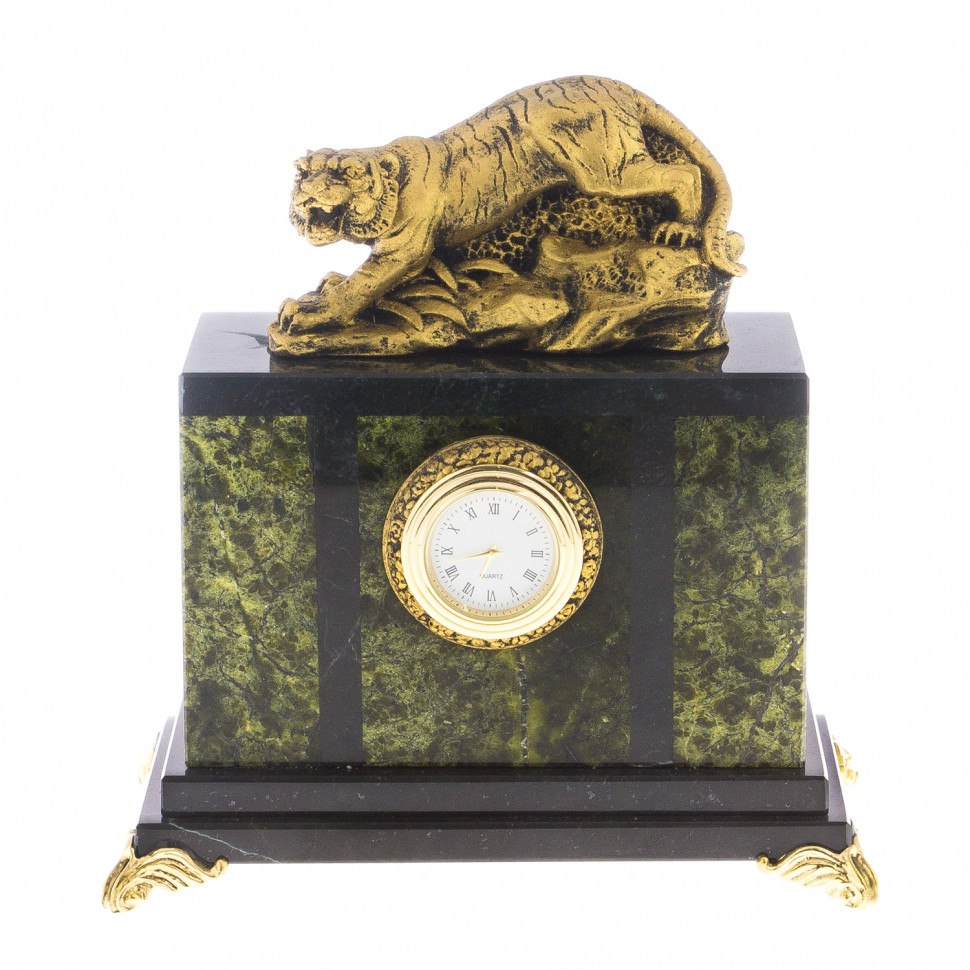 Декоративные часы Тигр на охоте