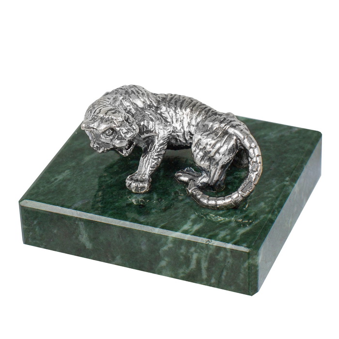 Серебряная статуэтка Тигр