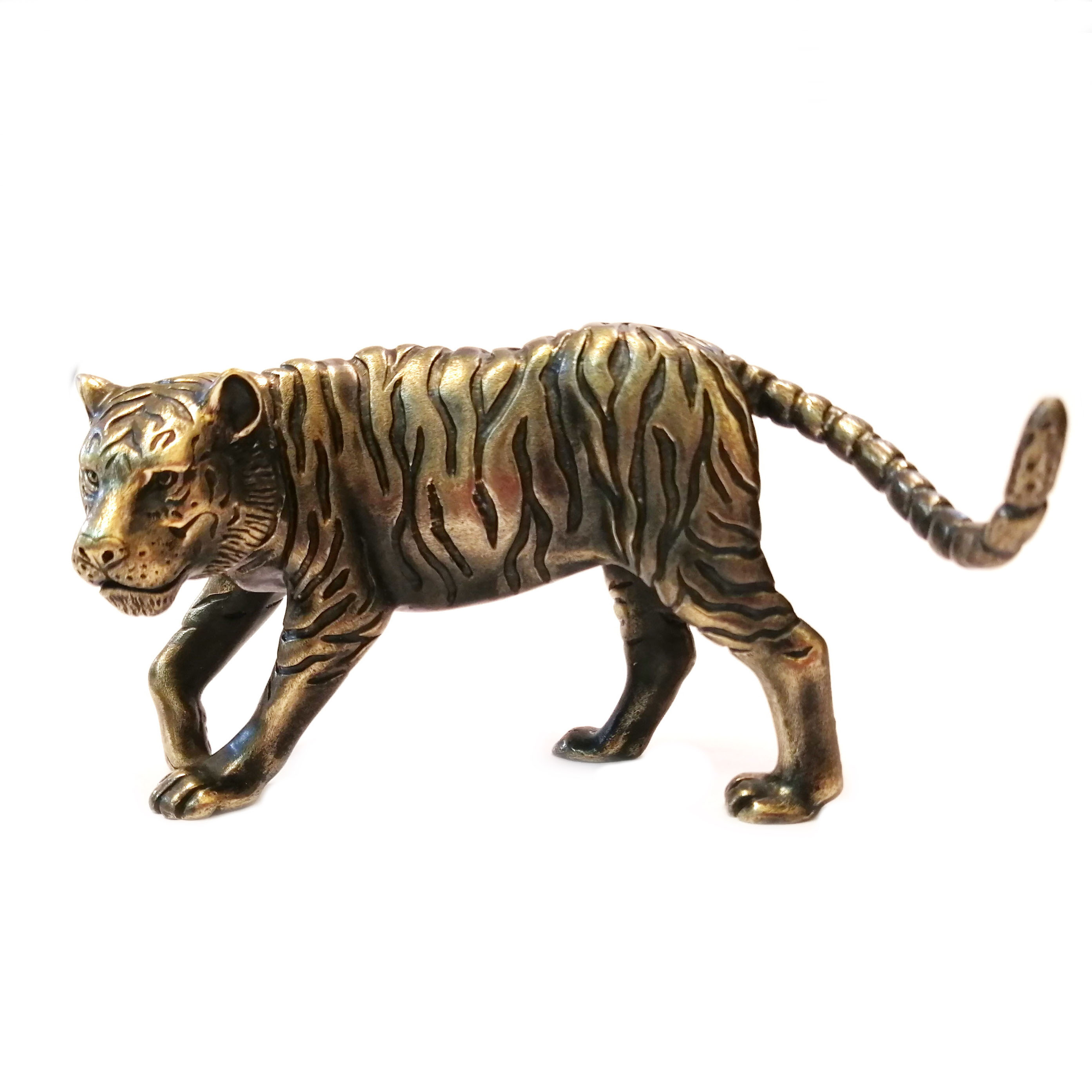 Бронзовая статуэтка Тигр