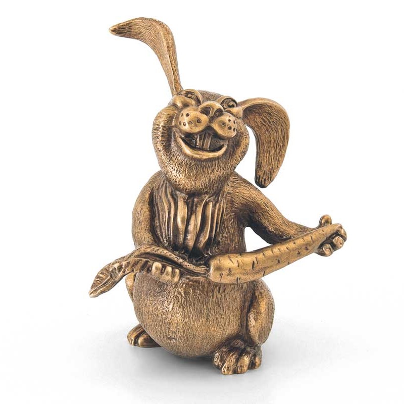 Бронзовая статуэтка Кролик (Год Кролика)