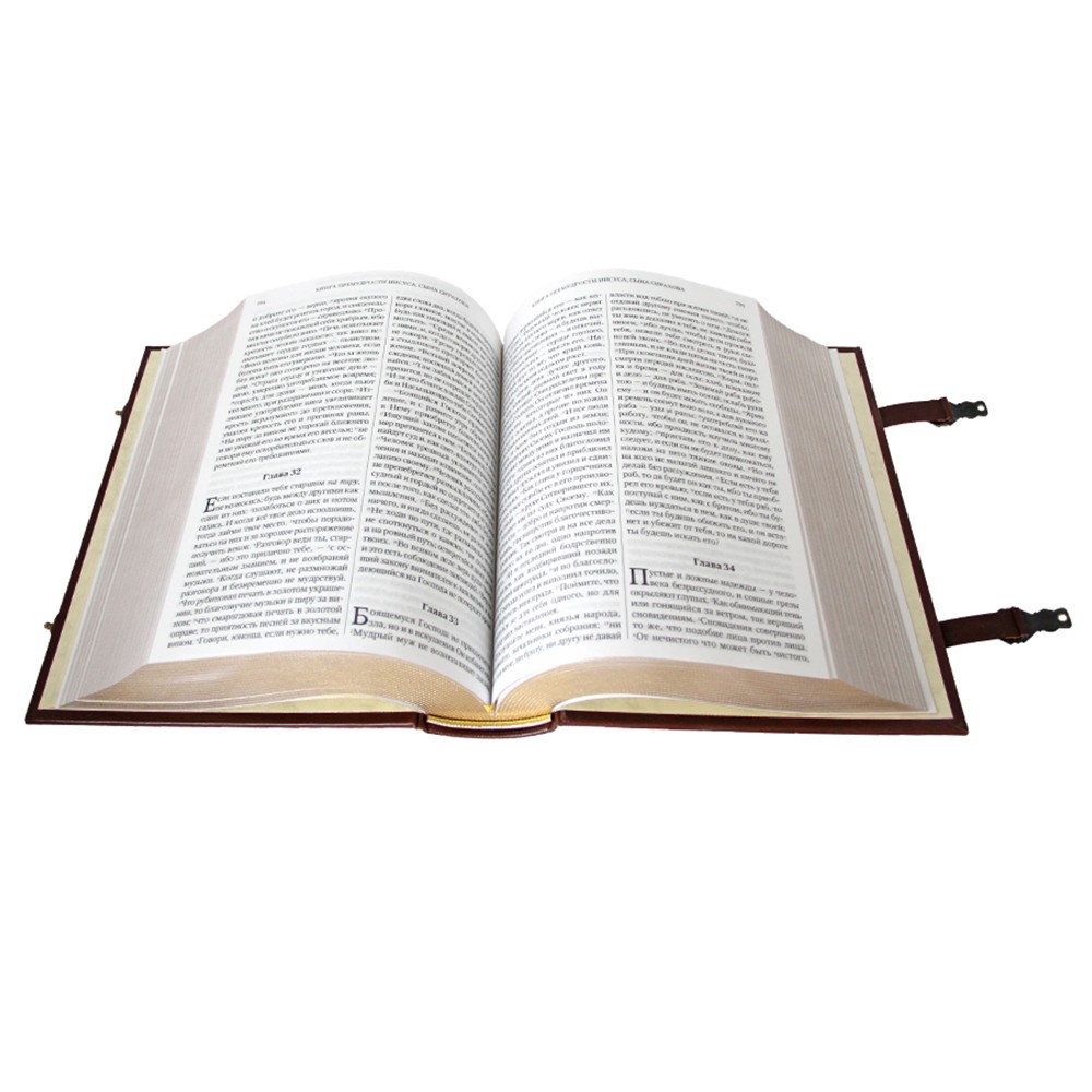 Библия в кожаном переплете на замкахФото 24264-03.jpg