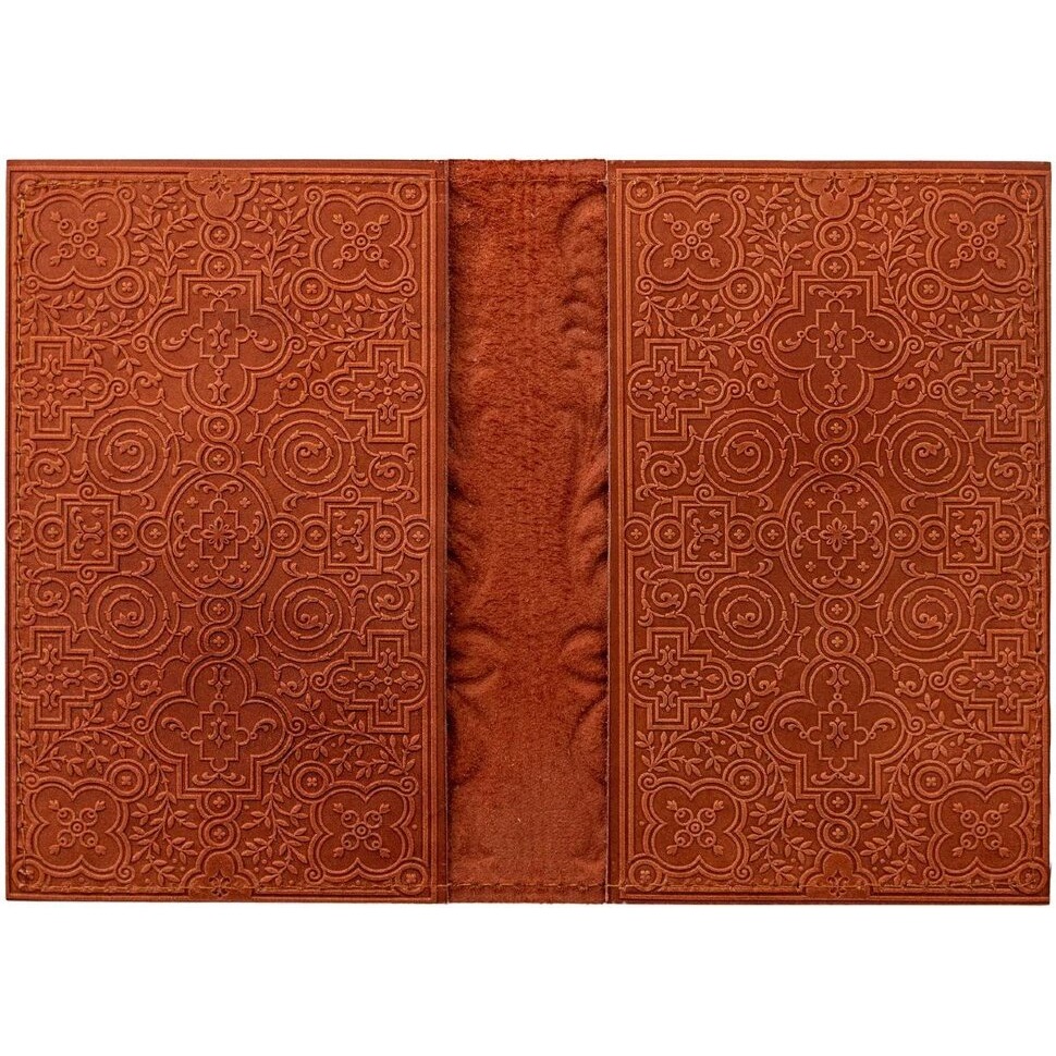 Кожаная обложка для паспорта Цветы Ромашки кожа (3D)Фото 24441-04.jpg