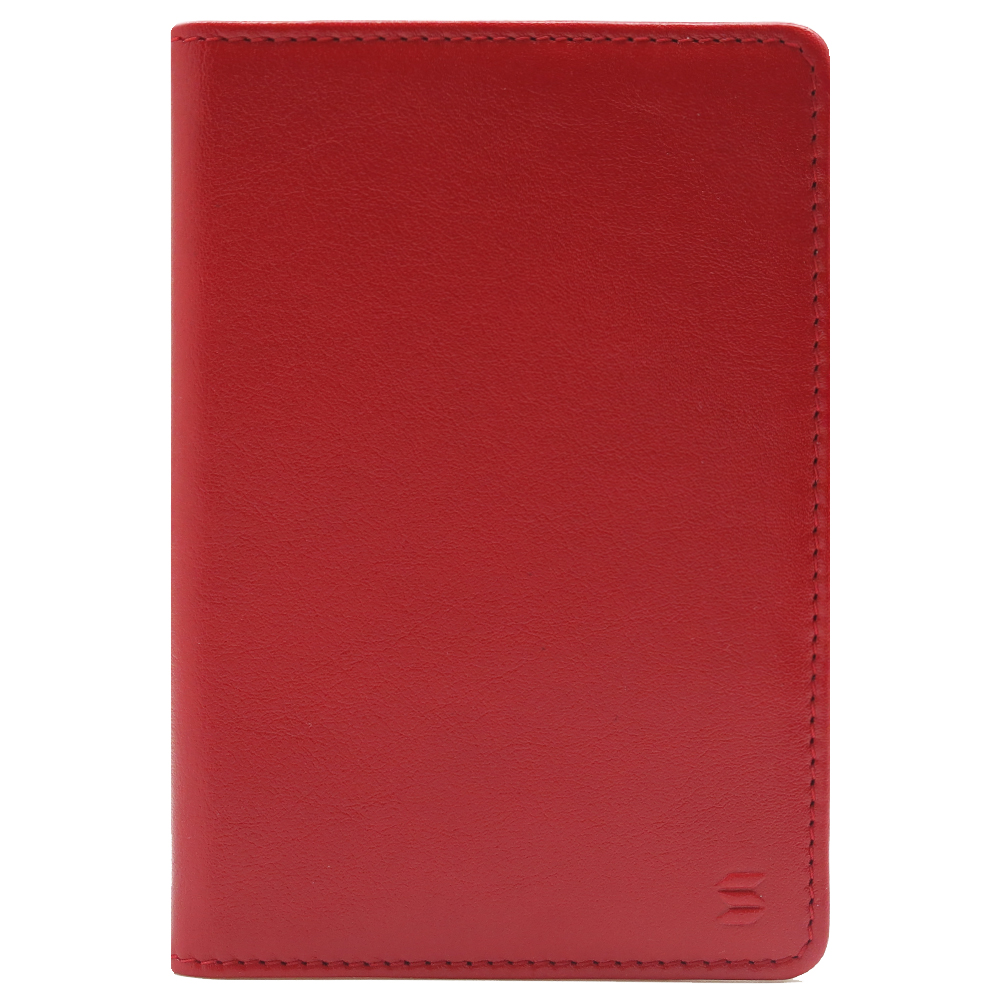 Красная кожаная обложка для паспорта SOLTAN 011 23 05 Фото 25536-02.jpg