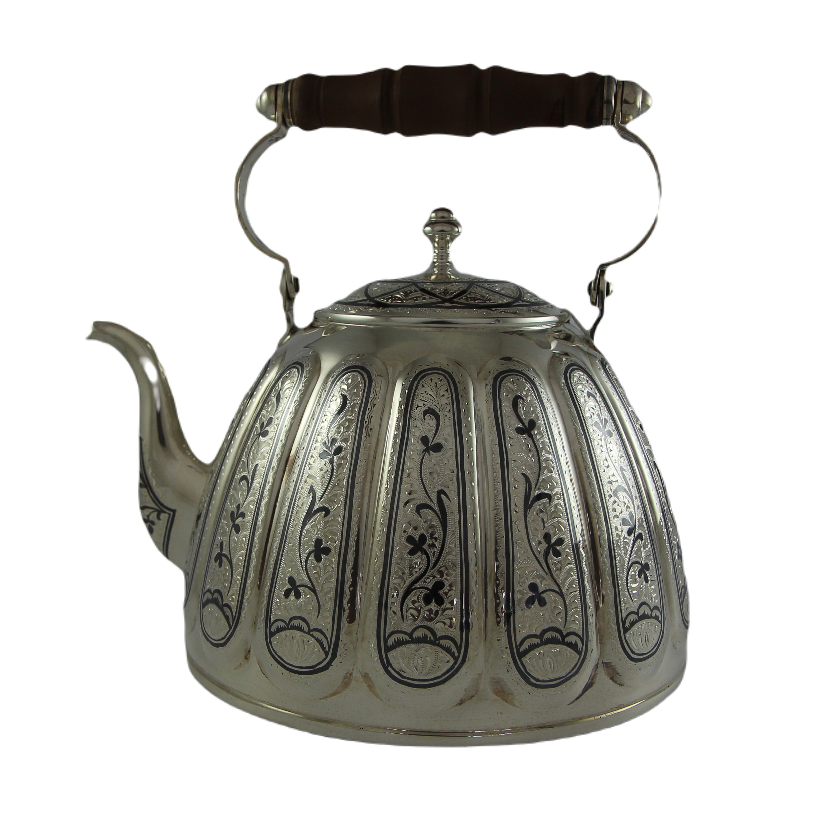 Серебряная чайник Самарканд