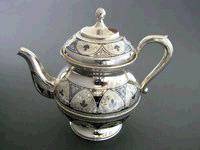 Серебрянный чайник