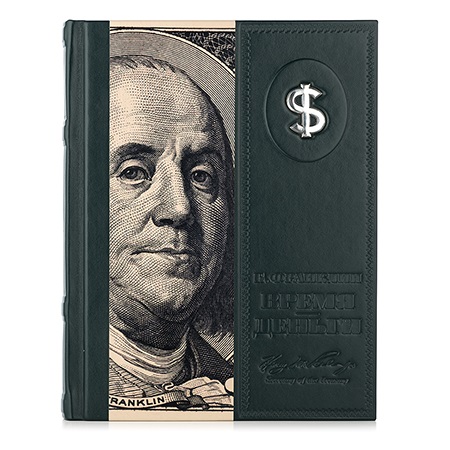 Книга Время-деньги! в кожаном переплетеФото 26050-01.jpg