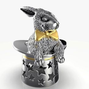 Серебряный колокольчик Кролик - Дело в шляпе