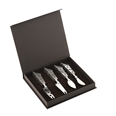Набор серебряных ножей для сыра Мышиный пирФото 26256-02.jpg