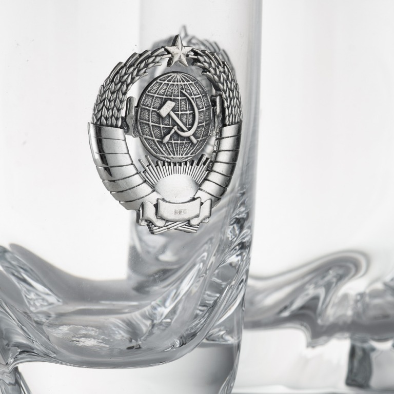 Набор стаканов с серебряной накладкой НостальгияФото 26471-02.jpg