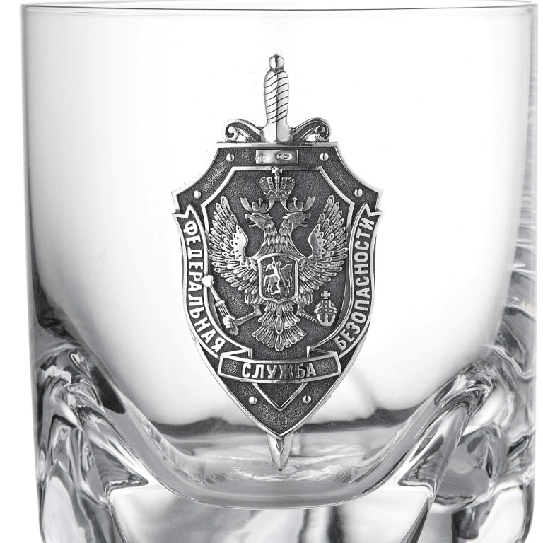 Набор стаканов с серебряной накладкой ФСБФото 26481-02.jpg