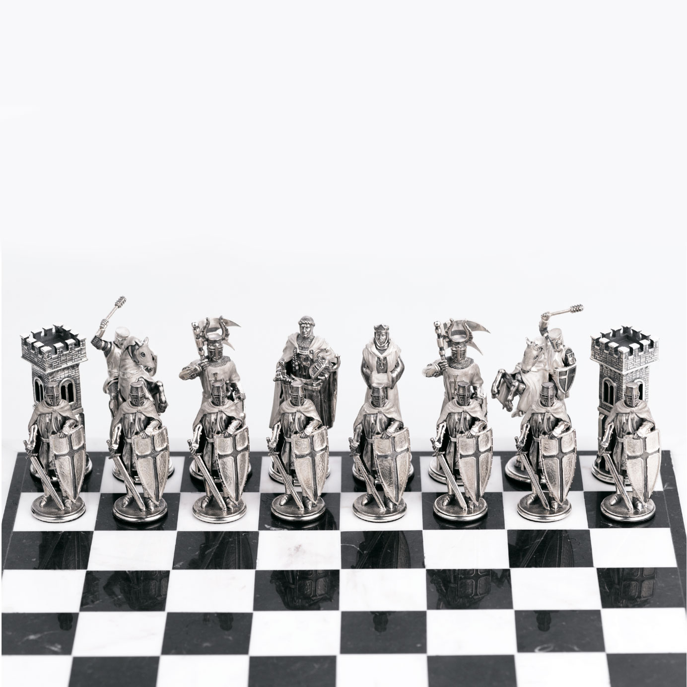 Серебряные шахматы Ледовое побоище