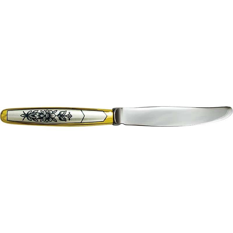 Серебряный десертный нож Астра классическая