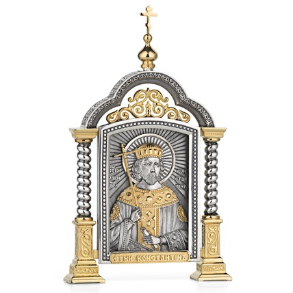 Парадная икона Святой Константин
