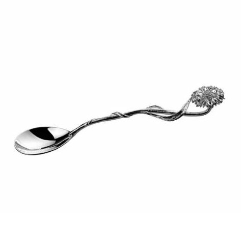 Серебряная чайная ложка Ромашка (серия цветы России)