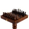 Шахматный стол с фигурами "Классический" камень обсидианФото 27693-03.jpg