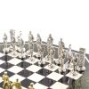 Шахматы "Великая Отечественная война" из змеевика