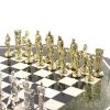 Шахматы "Великая Отечественная война" из змеевика