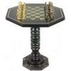 Шахматный стол "Римляне" бронза камень змеевикФото 27695-02.jpg