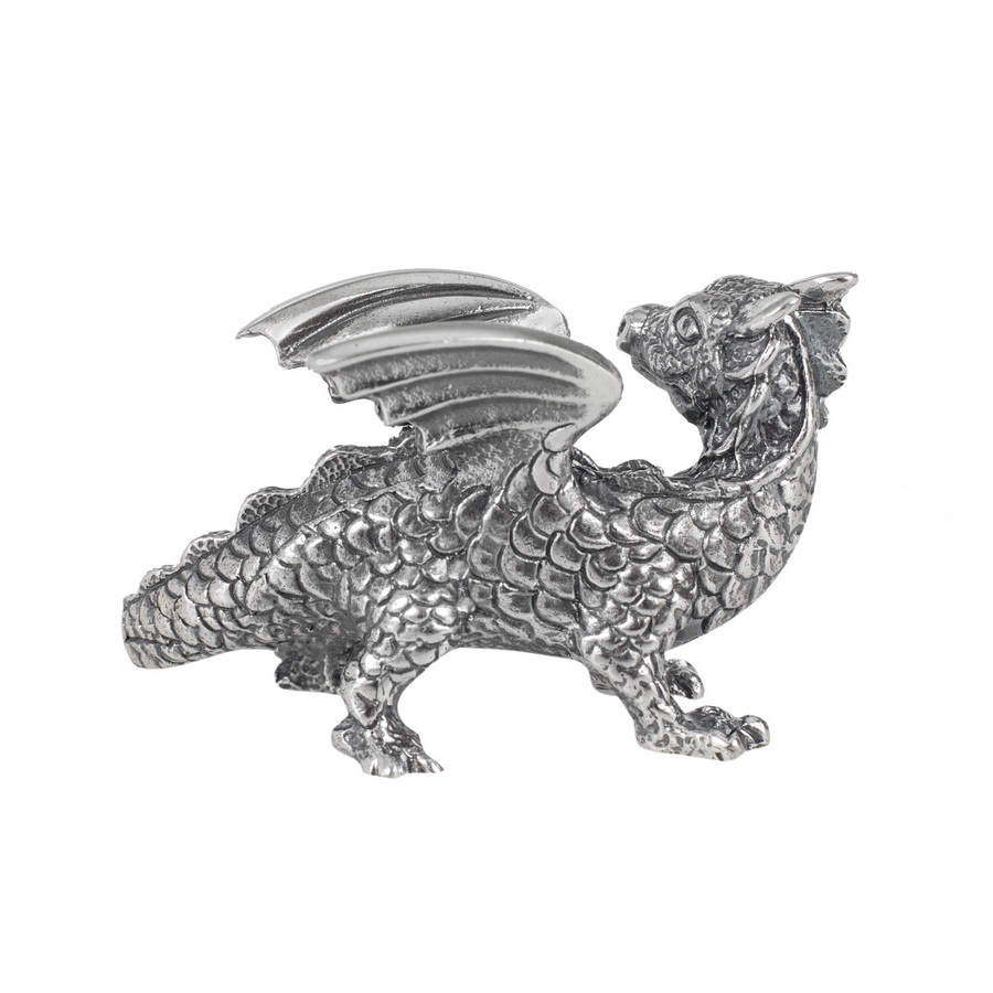 Серебряная статуэтка Дракон (Подарок на Год Дракона)Фото 27713-02.jpg