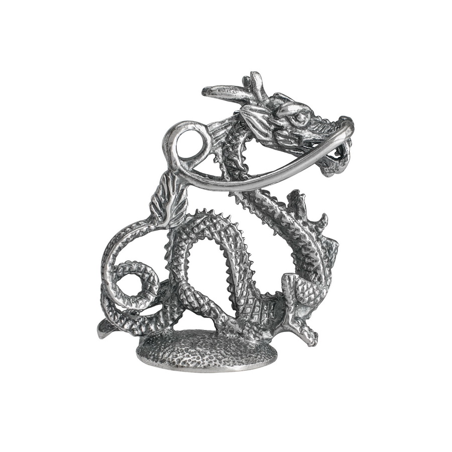 Серебряная статуэтка Дракон (Подарок на Год Дракона)Фото 27717-03.jpg