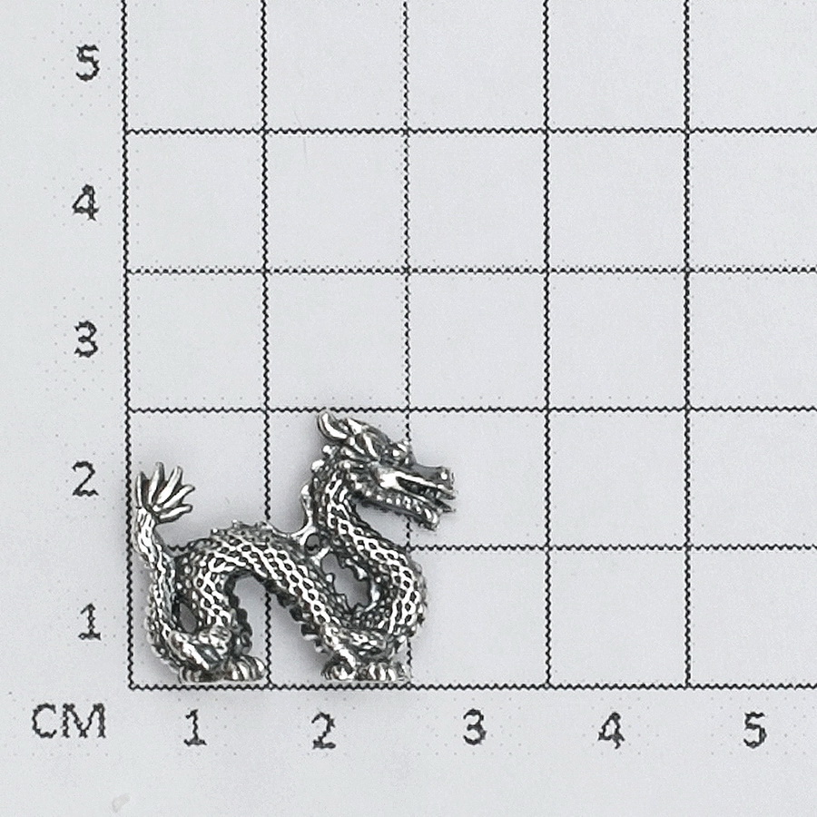 Серебряная статуэтка Дракон (Подарок на Год Дракона)Фото 27719-03.jpg
