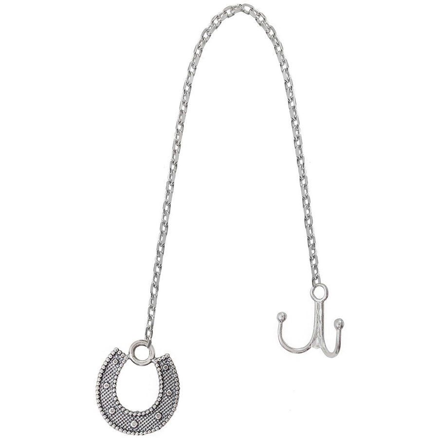 Серебряный ионизатор Подкова на счастье (Подарок на Год Лошади)Фото 28638-02.jpg