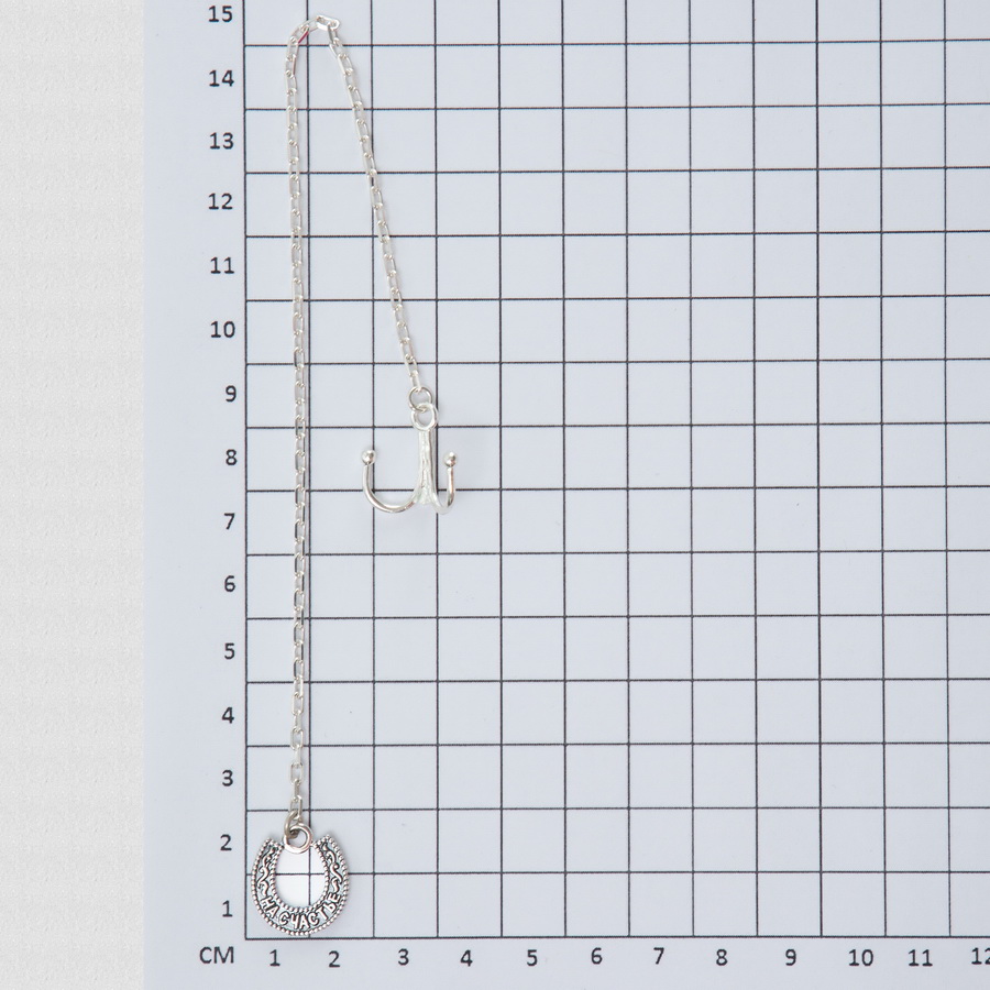 Серебряный ионизатор Подкова на счастье (Подарок на Год Лошади)Фото 28638-03.jpg