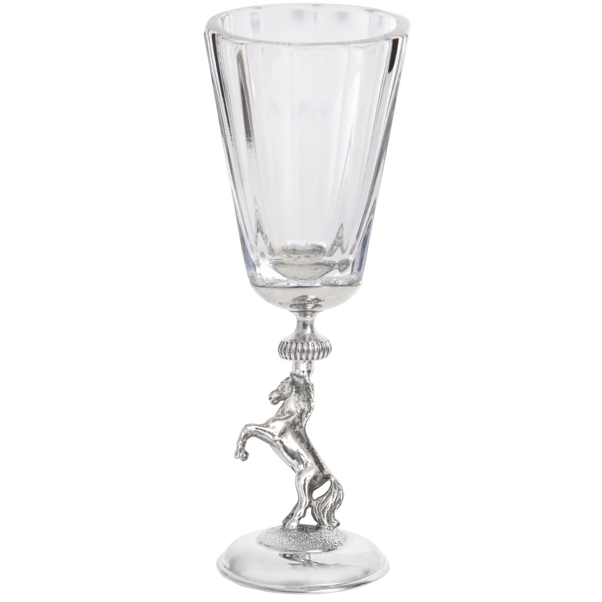 Серебряный лафитник Лошадь (Подарок на Год Лошади)Фото 28650-02.jpg