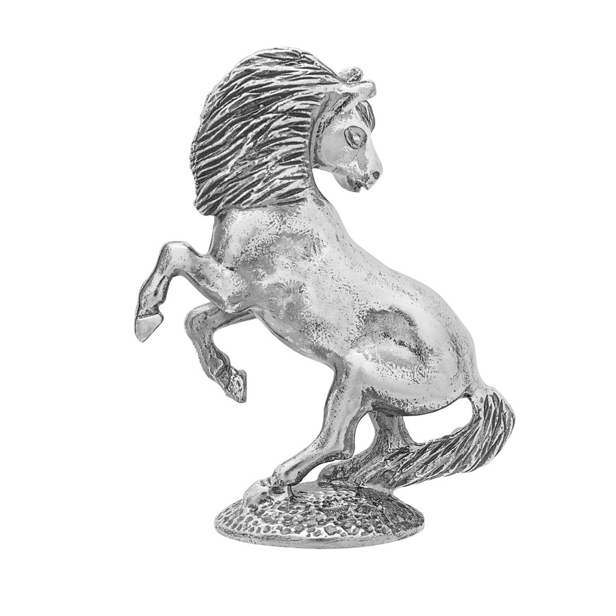 Серебряная статуэтка Лошадь (Подарок на Год Лошади)Фото 28652-02.jpg