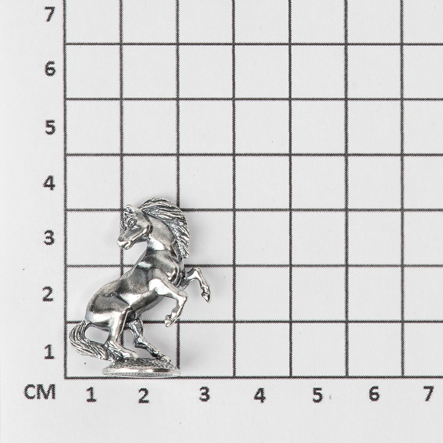 Серебряная статуэтка Лошадь (Подарок на Год Лошади)Фото 28652-03.jpg