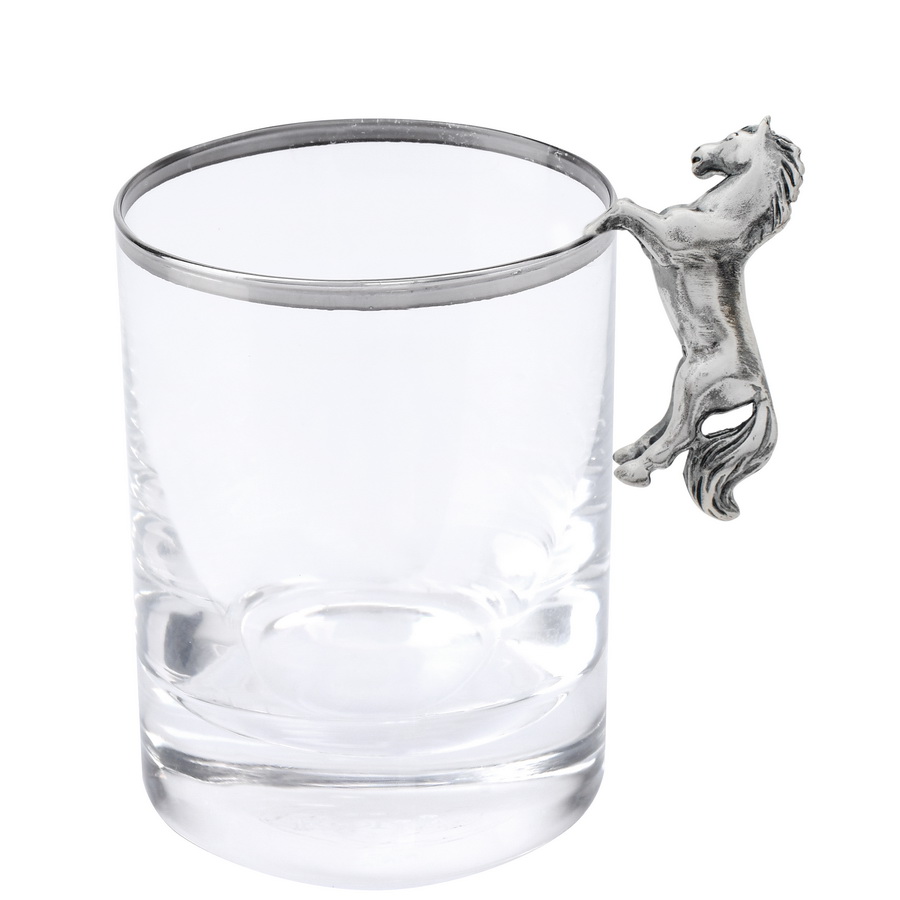 Серебряная статуэтка Лошадь-собутыльник (Подарок на Год Лошади)Фото 28664-03.jpg