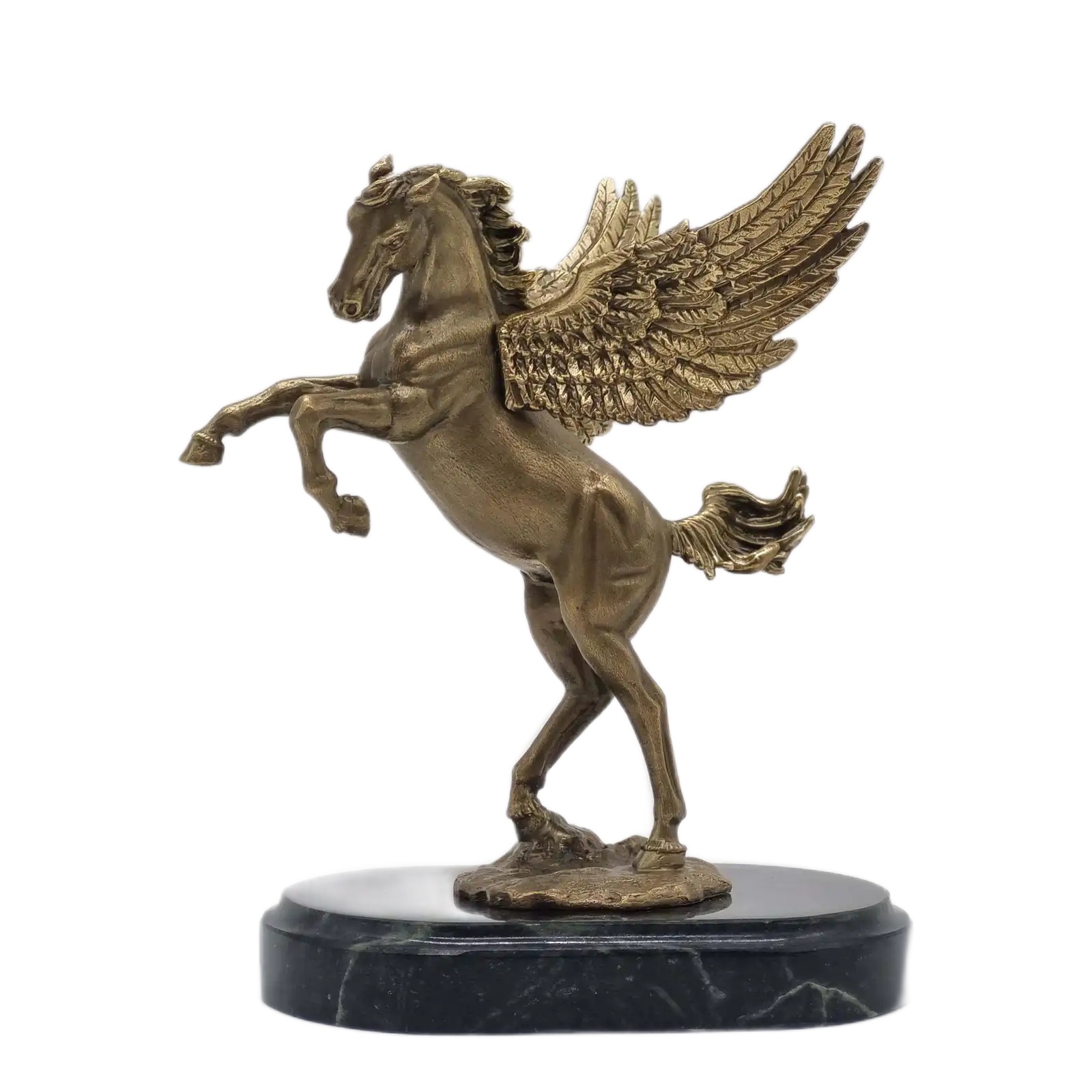 Бронзовая статуэтка  Пегас (Подарок на Год Лошади)