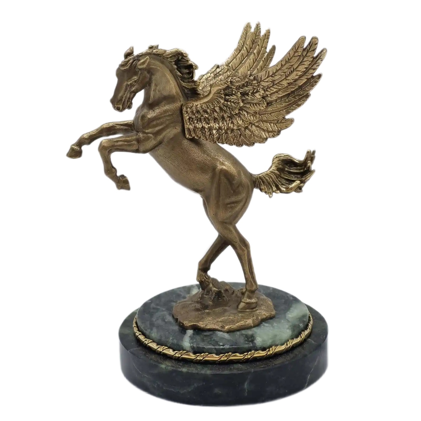 Бронзовая статуэтка  Пегас (Подарок на Год Лошади)