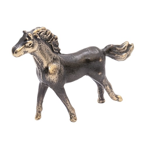 Бронзовая статуэтка Лошадь (Подарок на Год Лошади)