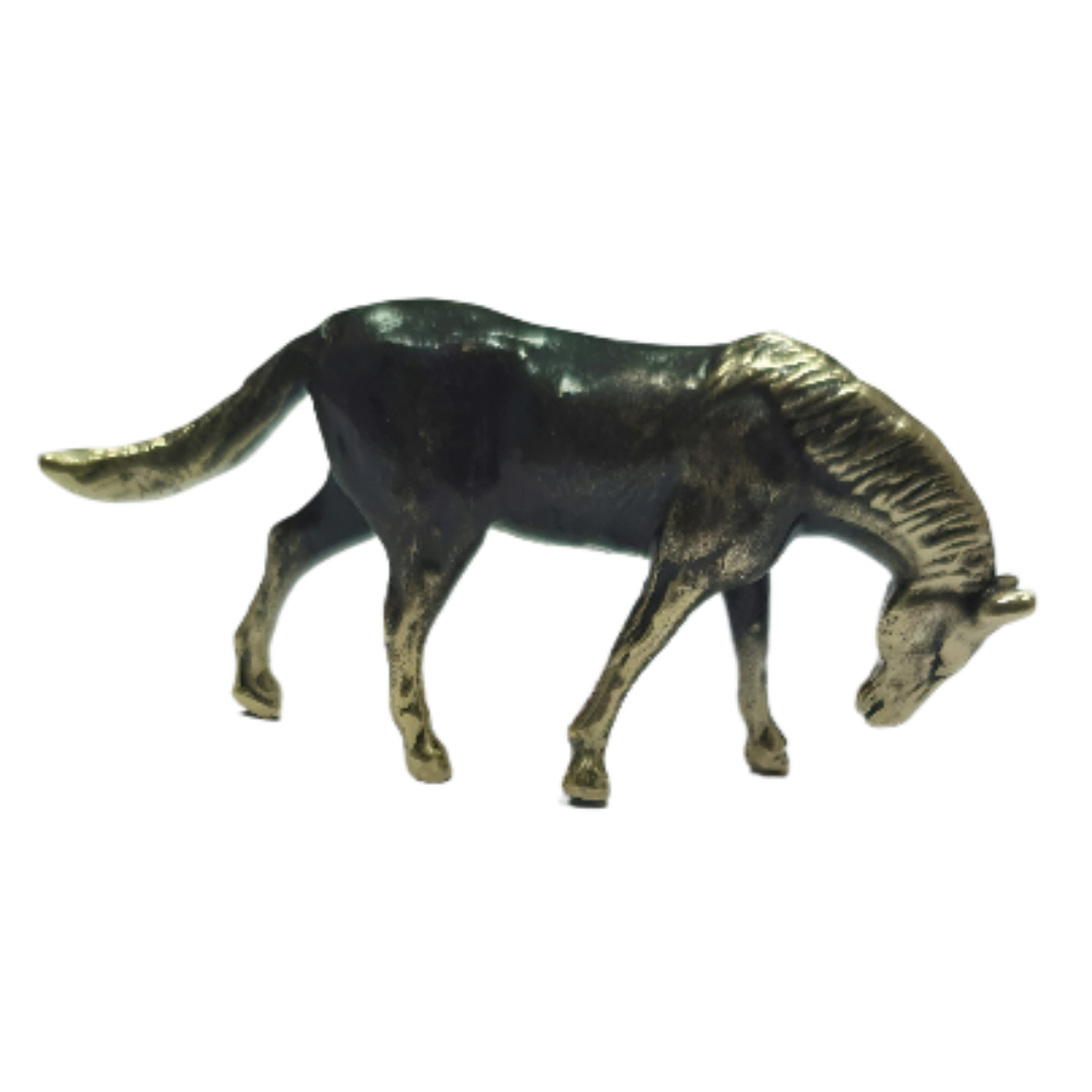 Бронзовая статуэтка Лошадь (Подарок на год Лошади)Фото 28699-02.jpg