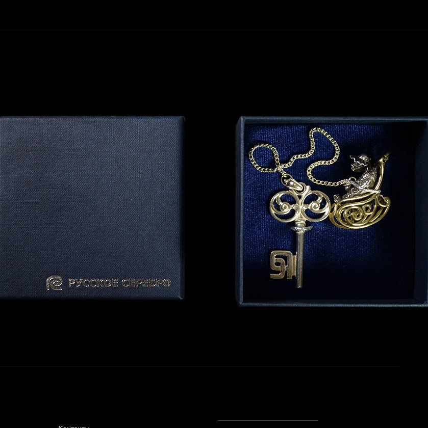 Серебряный ионизатор Золотой ключикФото 28715-03.jpg