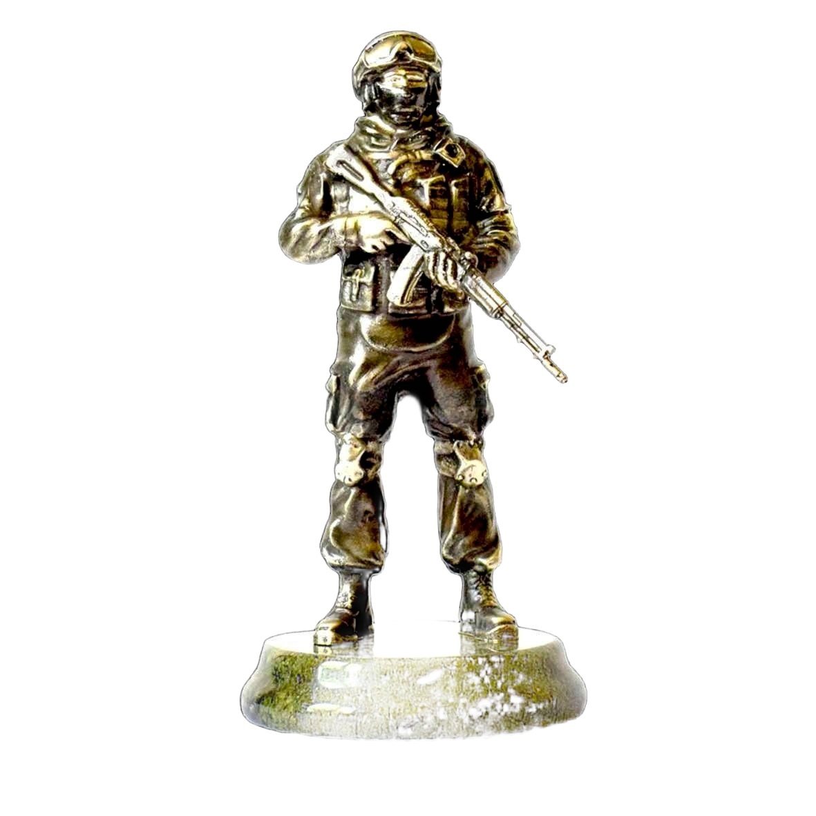 Бронзовая статуэтка Солдат России