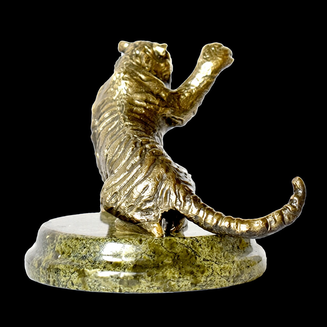 Бронзовая статуэтка Тигр среднийФото 28740-03.jpg