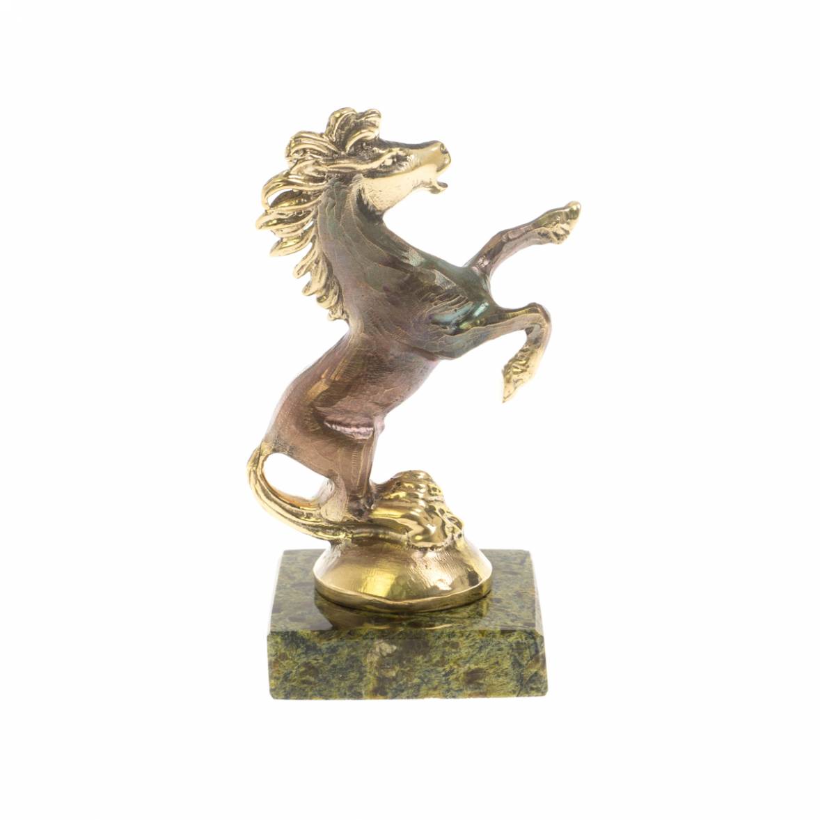 Бронзовая статуэтка Конь на дыбах (Подарок на Год Лошади)