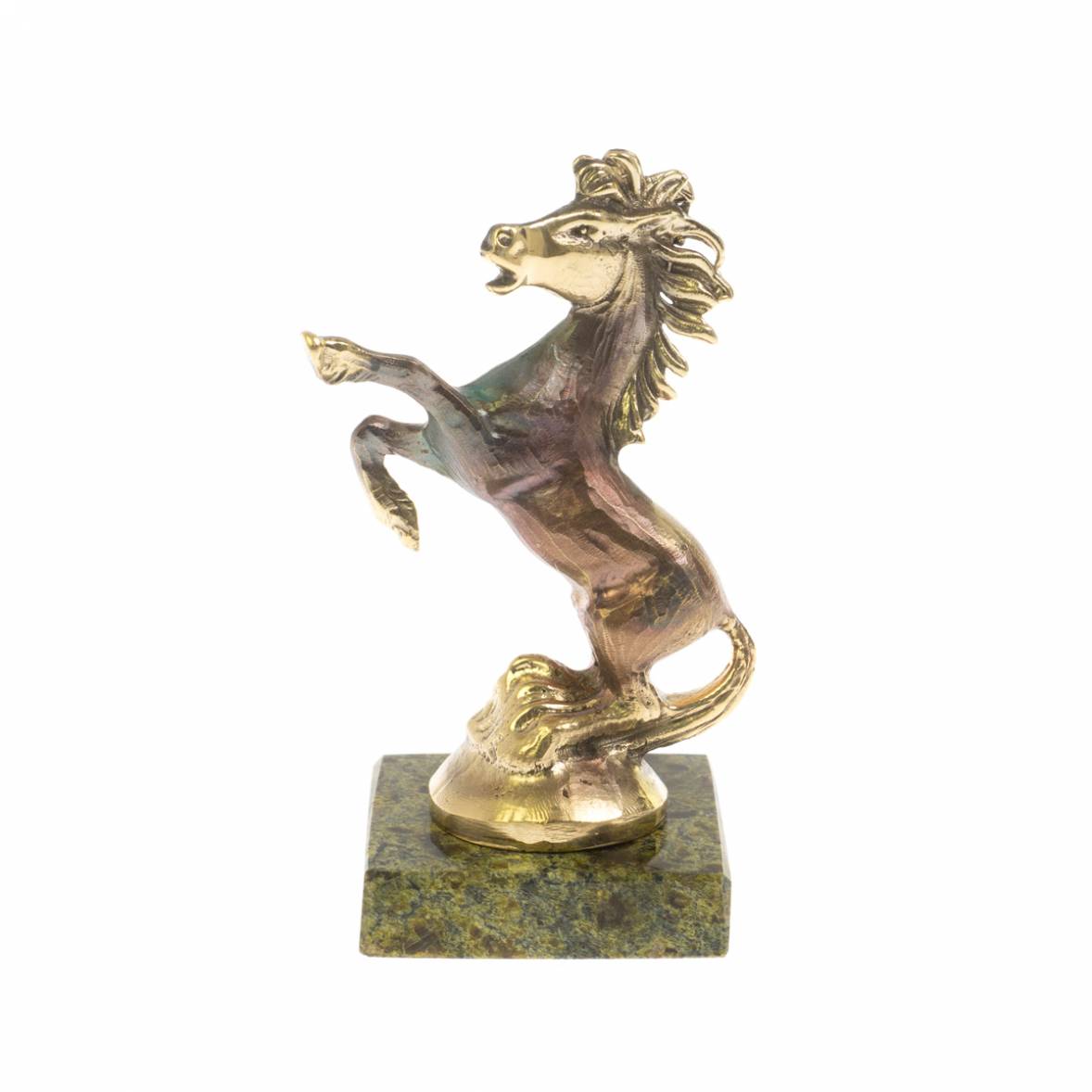 Бронзовая статуэтка Конь на дыбах (Подарок на Год Лошади)Фото 28771-02.jpg